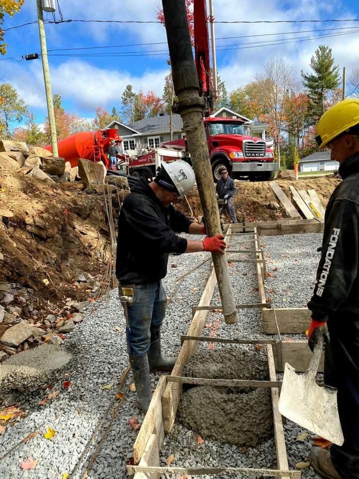Travaux de dalles Laurentides
