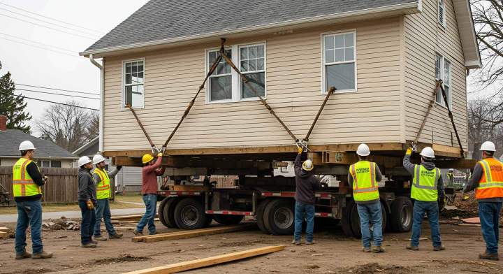 Levage de maison Laurentides